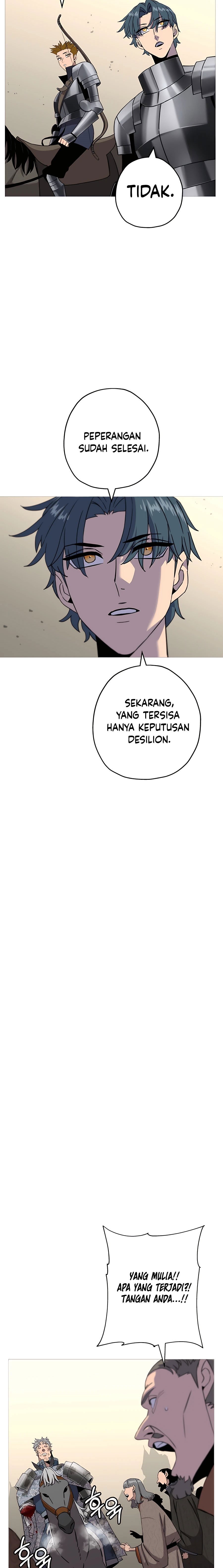 The Story of a Low-Rank Soldier Becoming a Monarch Chapter 97 Bahasa Indonesia