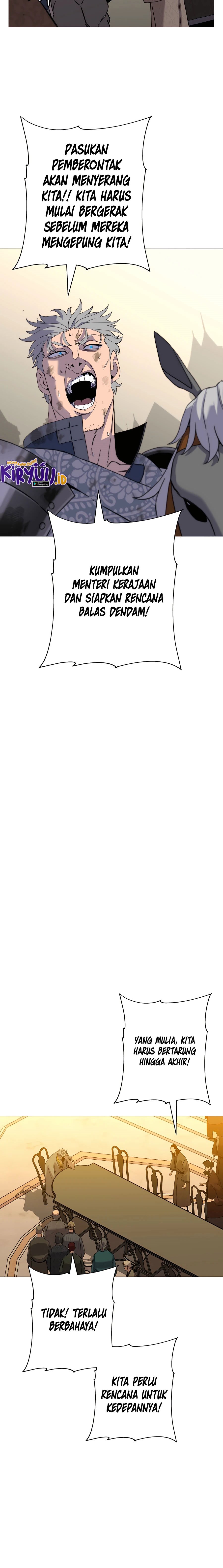 The Story of a Low-Rank Soldier Becoming a Monarch Chapter 97 Bahasa Indonesia