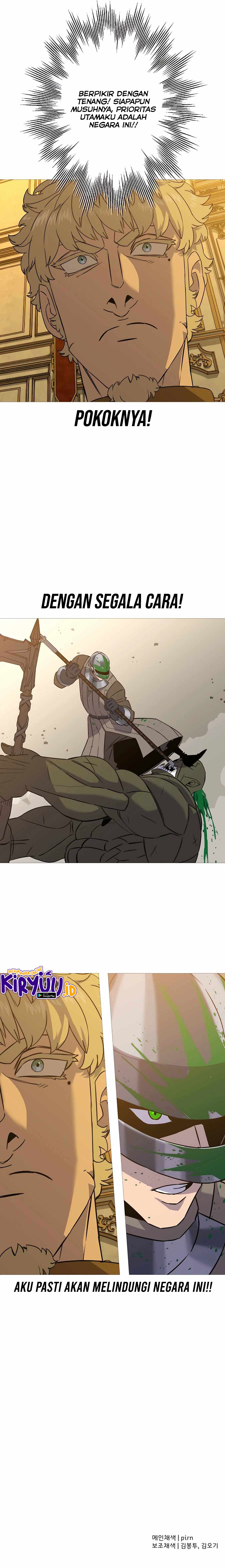 The Story of a Low-Rank Soldier Becoming a Monarch Chapter 104 Bahasa Indonesia