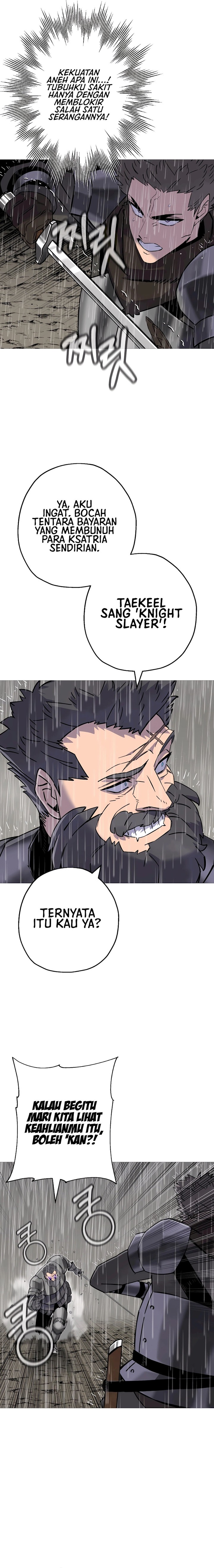 The Story of a Low-Rank Soldier Becoming a Monarch Chapter 143 Bahasa Indonesia