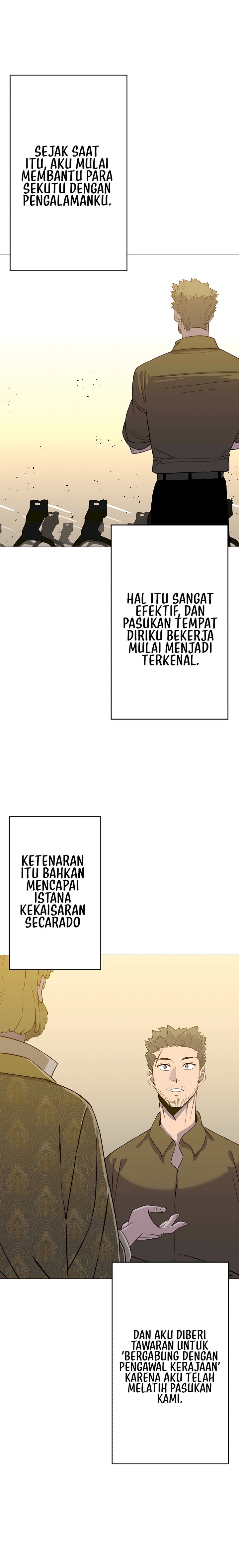 The Story of a Low-Rank Soldier Becoming a Monarch Chapter 143 Bahasa Indonesia