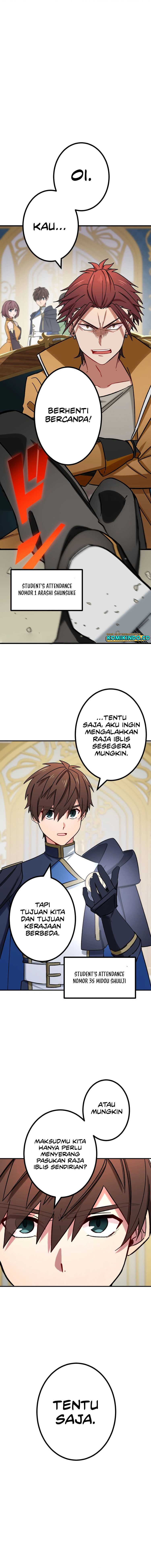 The Strongest Assassin Gets Transferred to Another World With His Whole Class Chapter 55 Bahasa Indonesia