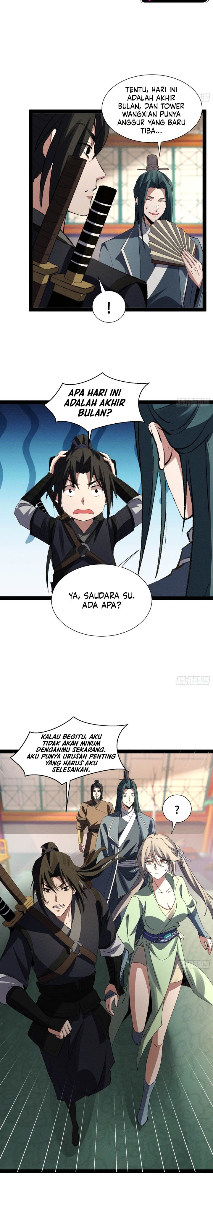 The Sword-Wielding Person Chapter 18 Bahasa Indonesia