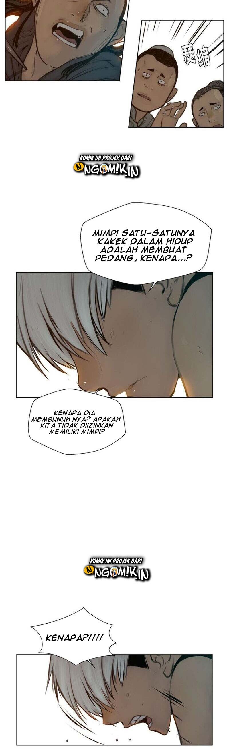 The Sword of Glory Chapter 14 Bahasa Indonesia