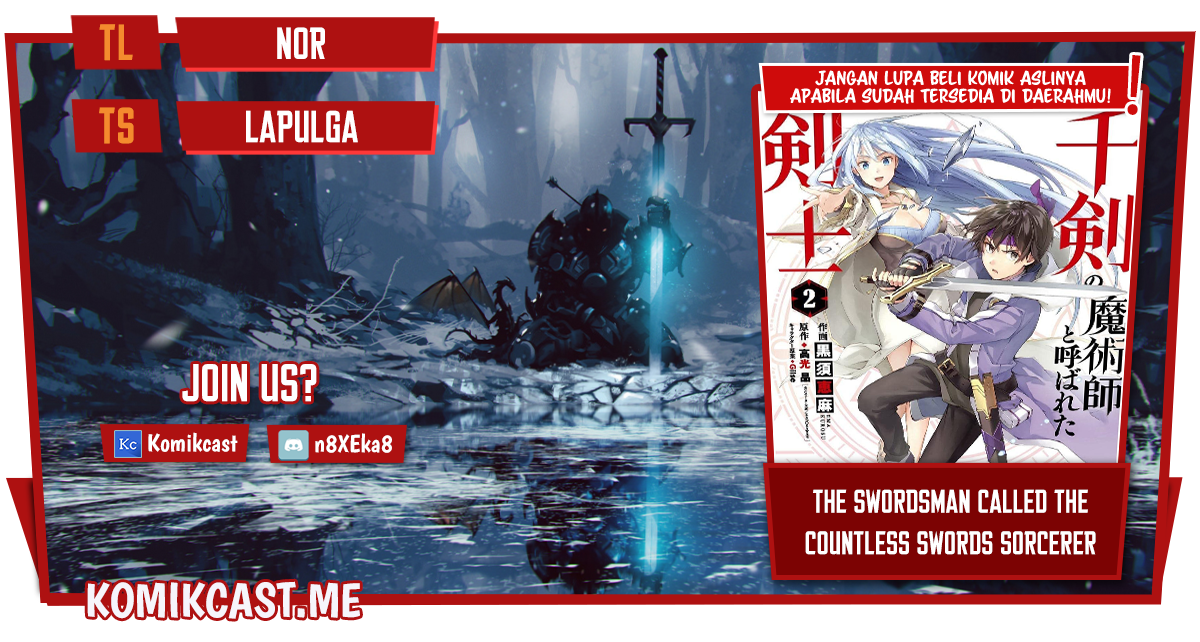 The Swordsman Called the Countless Swords Sorcerer Chapter 36 Bahasa Indonesia