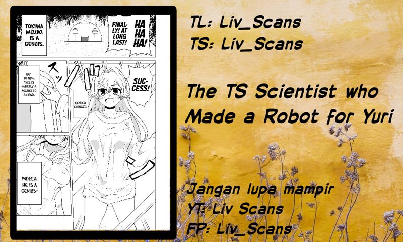 The TS Scientist who Made a Robot for Yuri Chapter 02 Bahasa Indonesia