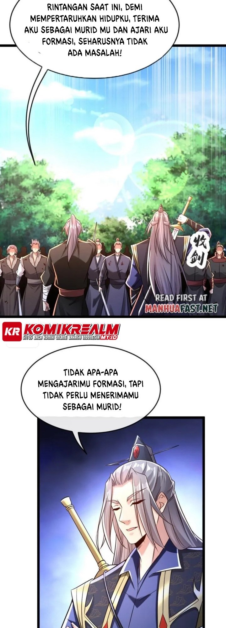 The Ten Great Emperors Are All My Disciples Chapter 68 Bahasa Indonesia