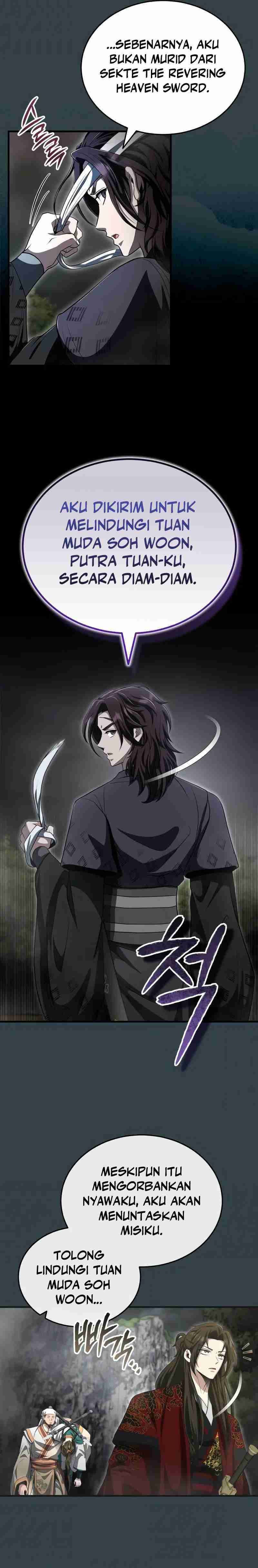 The Terminally Ill Young Master of the Baek Clan Chapter 57 Bahasa Indonesia