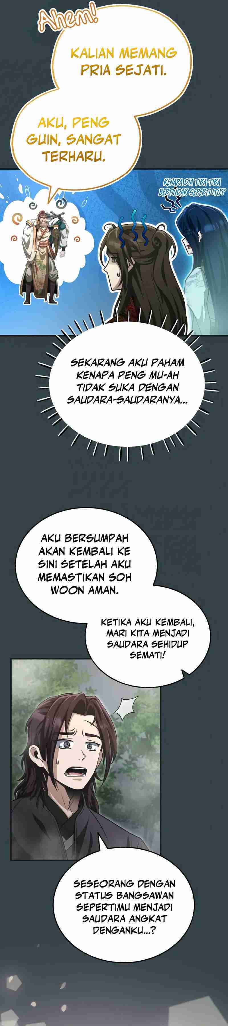 The Terminally Ill Young Master of the Baek Clan Chapter 57 Bahasa Indonesia