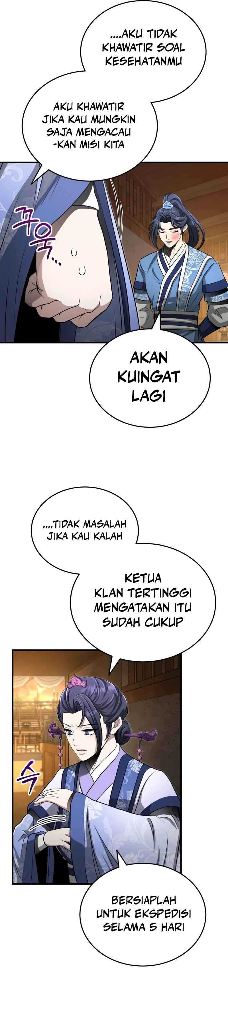 The Terminally Ill Young Master of the Baek Clan chapter 61