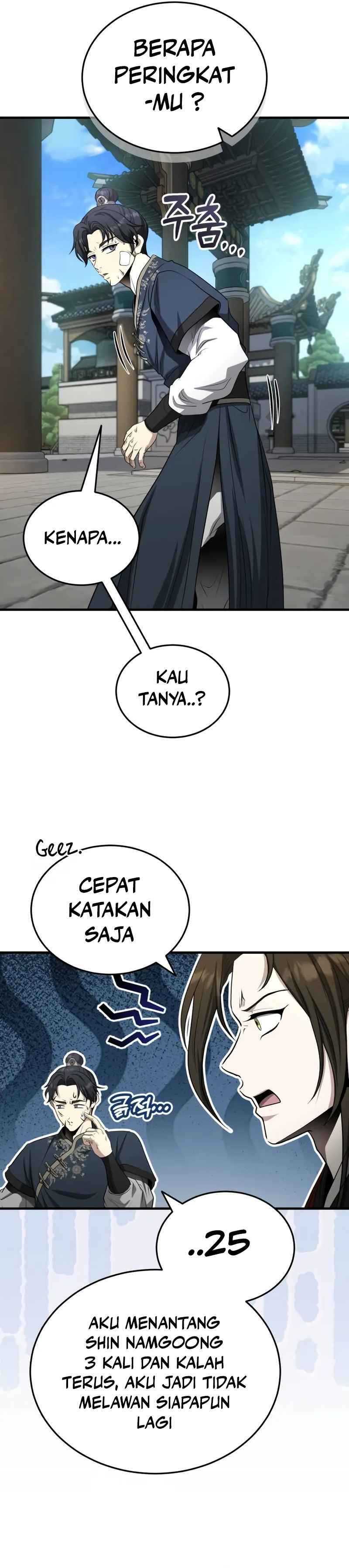 The Terminally Ill Young Master of the Baek Clan chapter 61