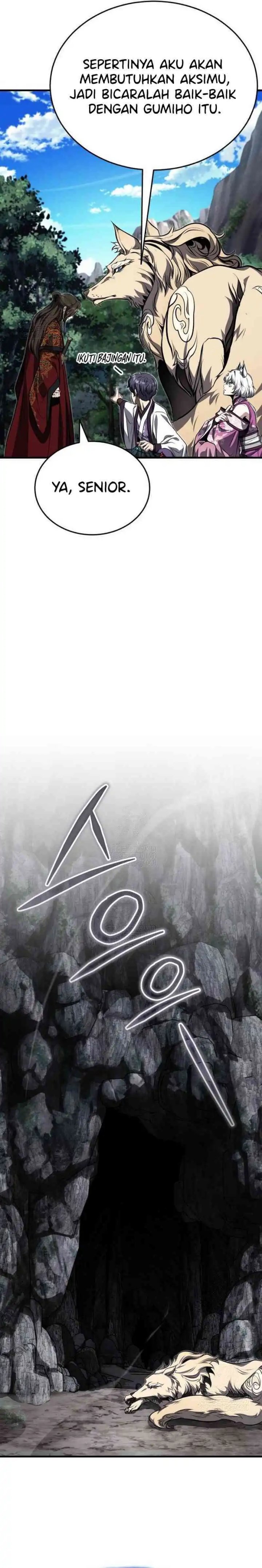 The Terminally Ill Young Master of the Baek Clan Chapter 84 Bahasa Indonesia