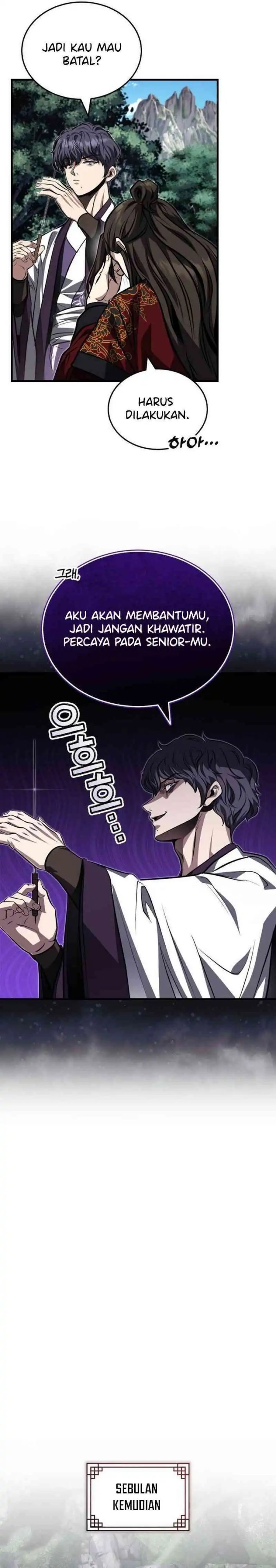 The Terminally Ill Young Master of the Baek Clan Chapter 85 Bahasa Indonesia