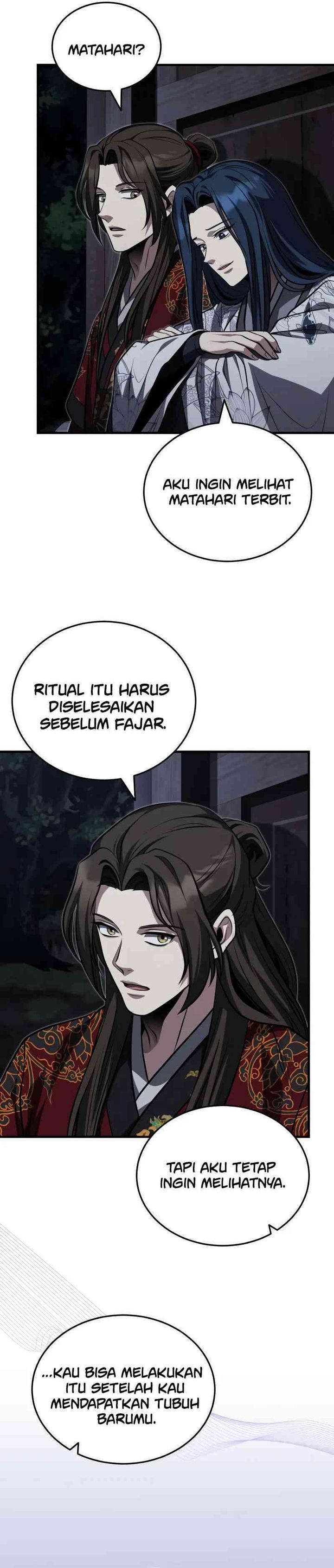 The Terminally Ill Young Master of the Baek Clan Chapter 87 Bahasa Indonesia