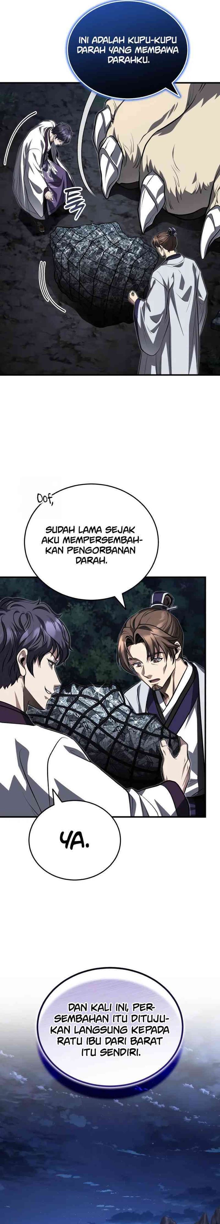 The Terminally Ill Young Master of the Baek Clan Chapter 87 Bahasa Indonesia