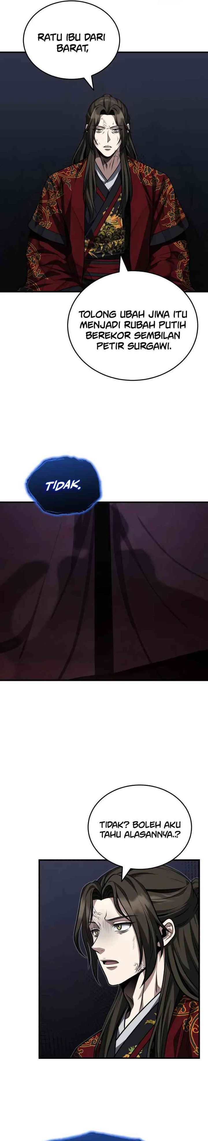 The Terminally Ill Young Master of the Baek Clan Chapter 87 Bahasa Indonesia