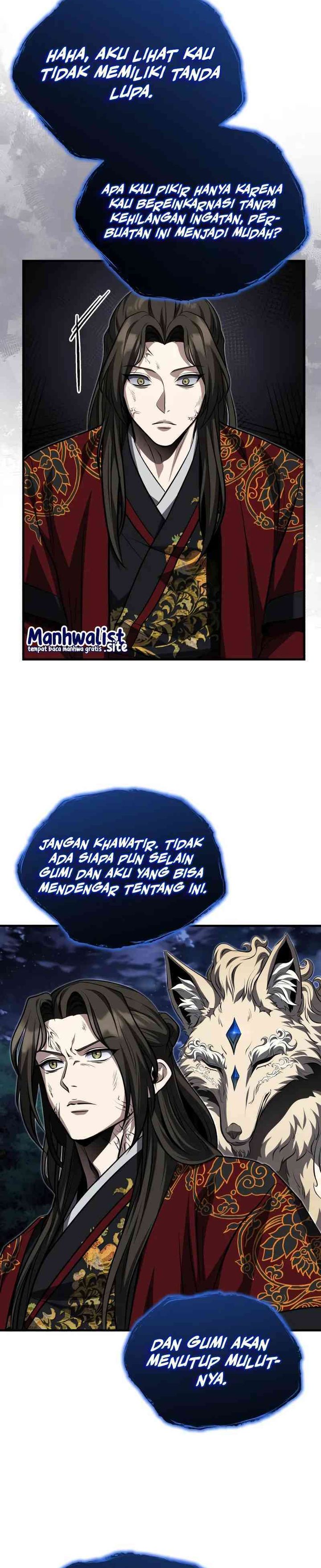 The Terminally Ill Young Master of the Baek Clan Chapter 87 Bahasa Indonesia