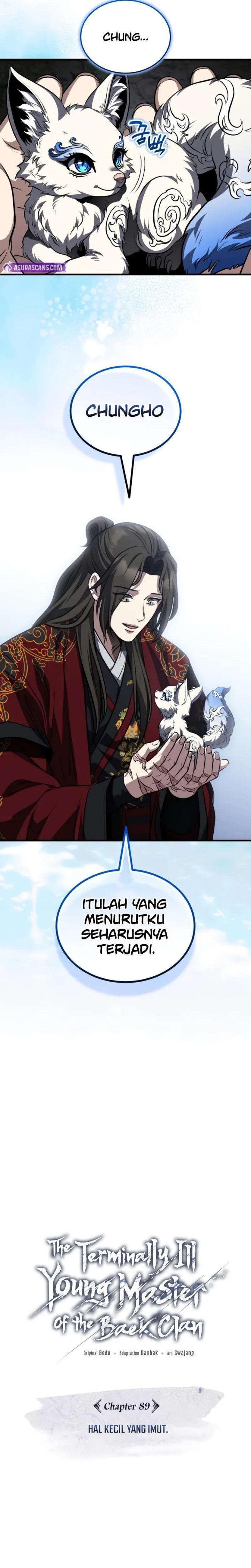 The Terminally Ill Young Master of the Baek Clan chapter 89