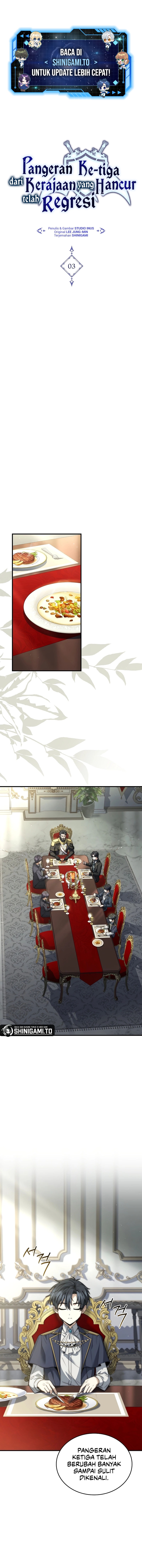 The Third Prince Of The Fallen Kingdom has Regressed chapter 3