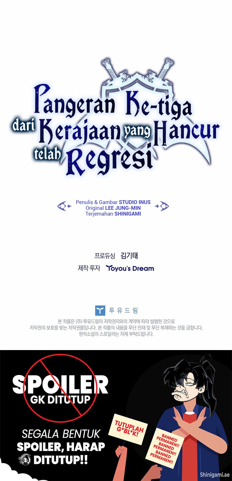 The Third Prince Of The Fallen Kingdom has Regressed Chapter 09 Bahasa Indonesia