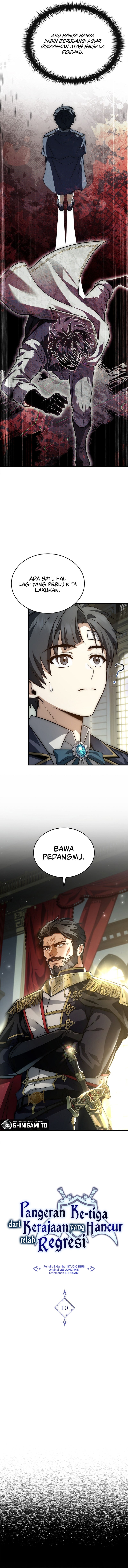 The Third Prince Of The Fallen Kingdom has Regressed chapter 10