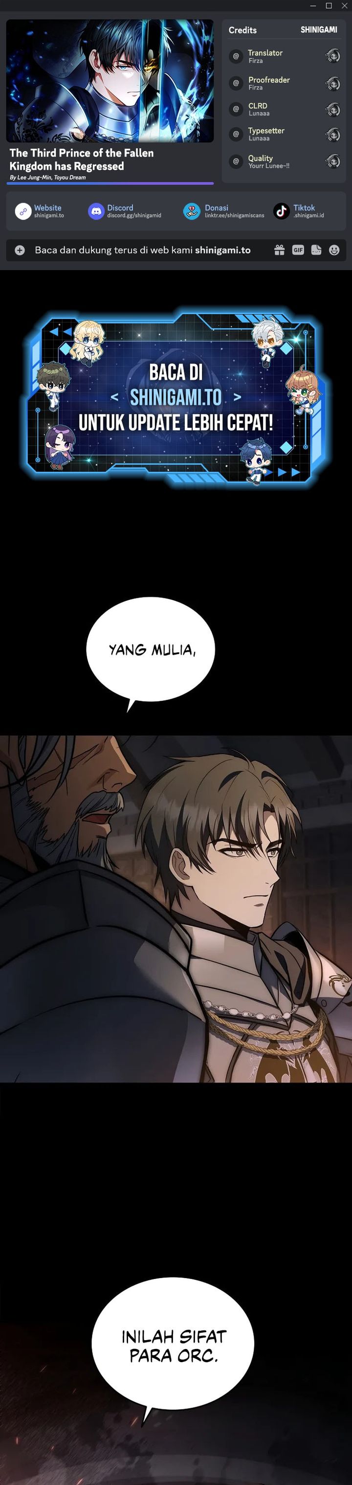 The Third Prince Of The Fallen Kingdom has Regressed chapter 22