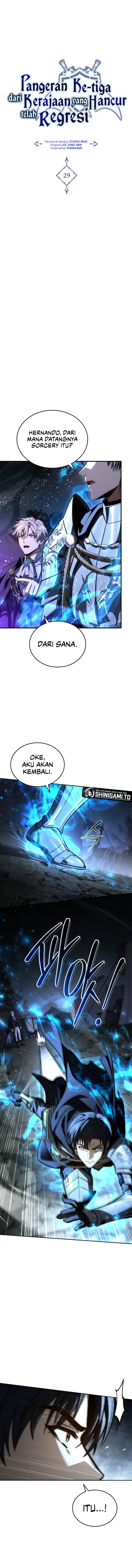 The Third Prince Of The Fallen Kingdom has Regressed chapter 29
