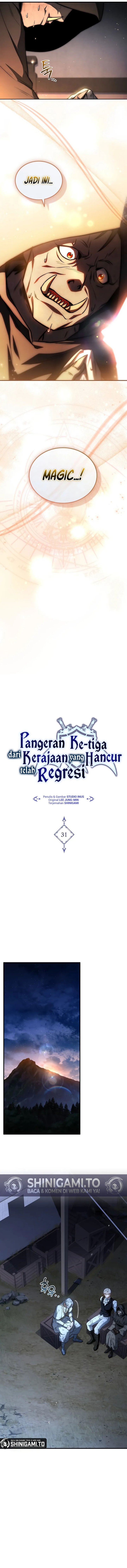 The Third Prince Of The Fallen Kingdom has Regressed Chapter 31 Bahasa Indonesia