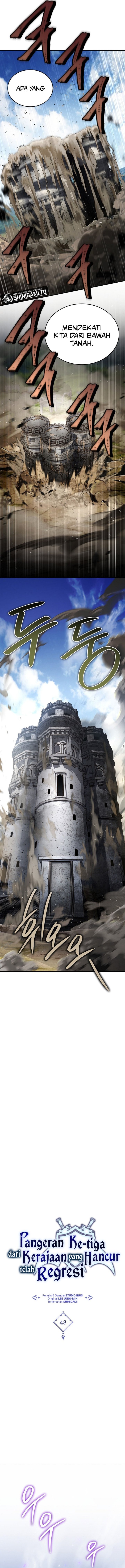 The Third Prince Of The Fallen Kingdom has Regressed Chapter 48 Bahasa Indonesia