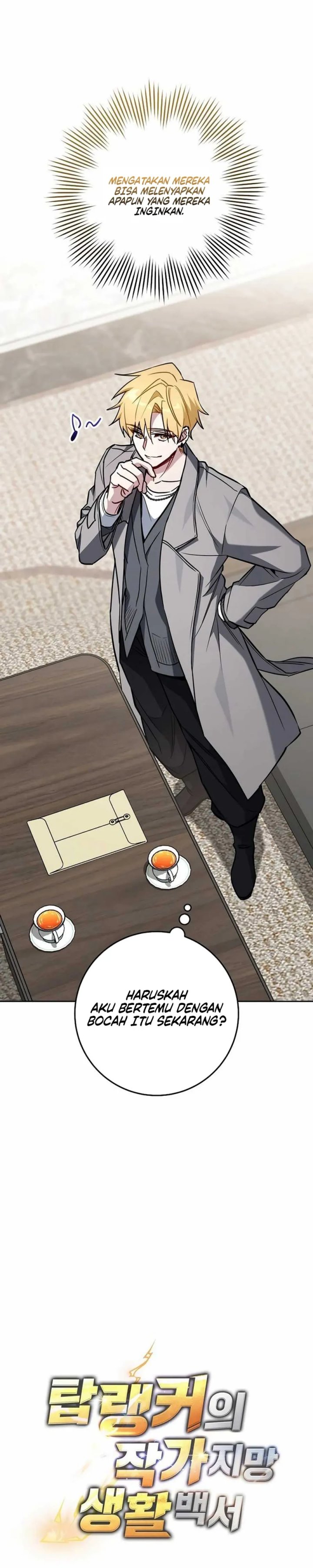 The Top Ranker’s Aspiring Writer Life Manual Chapter 18 Bahasa Indonesia