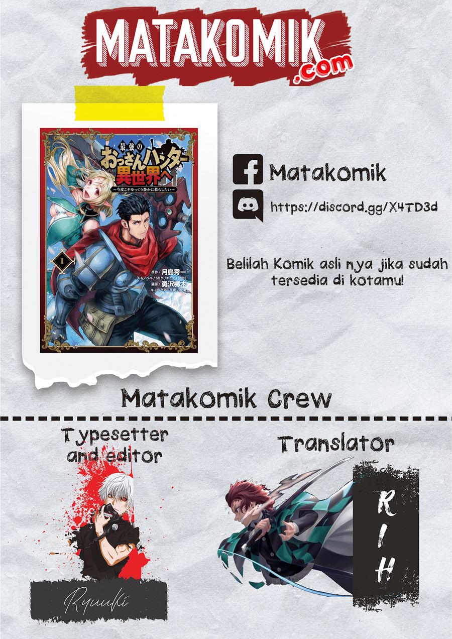 The Ultimate Middle-Aged Hunter Travels to Another World Chapter 10.2 Bahasa Indonesia