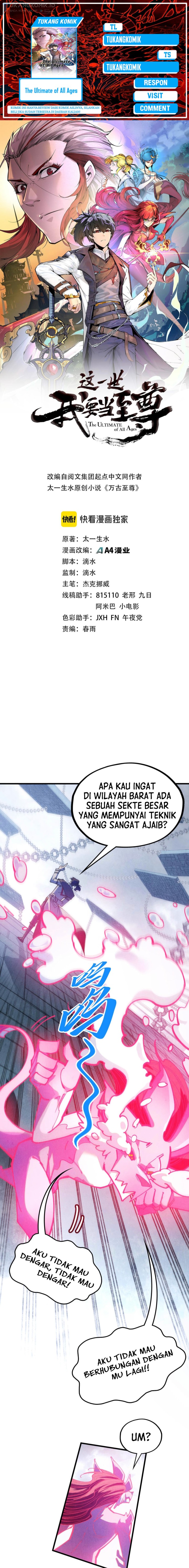 The Ultimate of All Ages (The Ancient Sovereign of Eternity) chapter 328