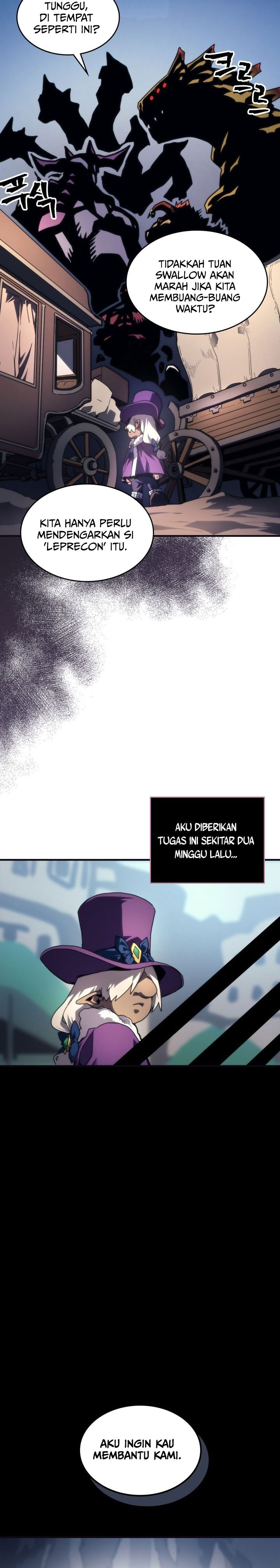 The Unbeatable Dungeon’s Lazy Boss Monster Chapter 105 Bahasa Indonesia