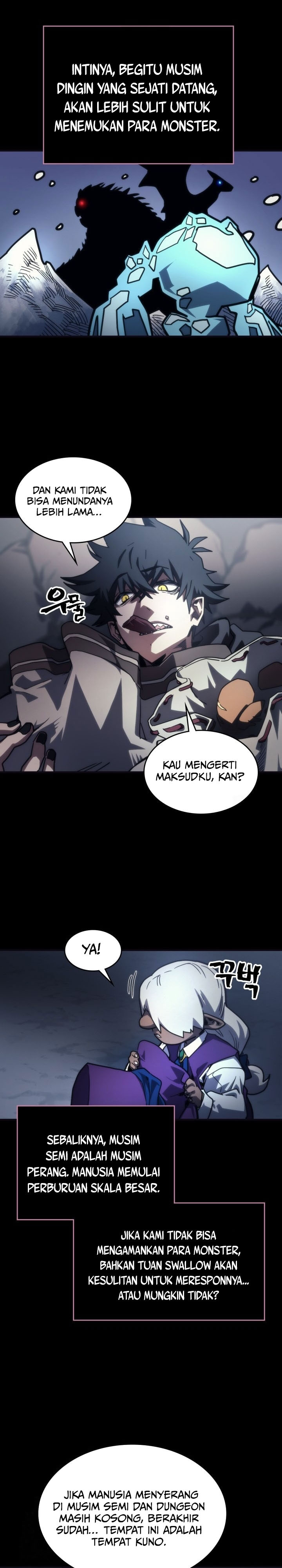 The Unbeatable Dungeon’s Lazy Boss Monster Chapter 105 Bahasa Indonesia