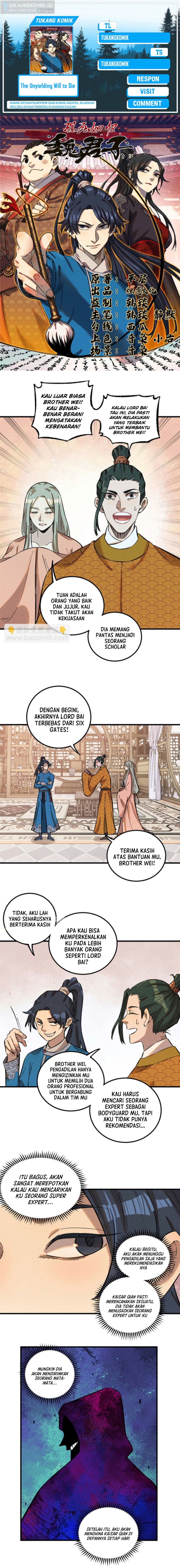 The Unyielding Will to Die Chapter 18 Bahasa Indonesia