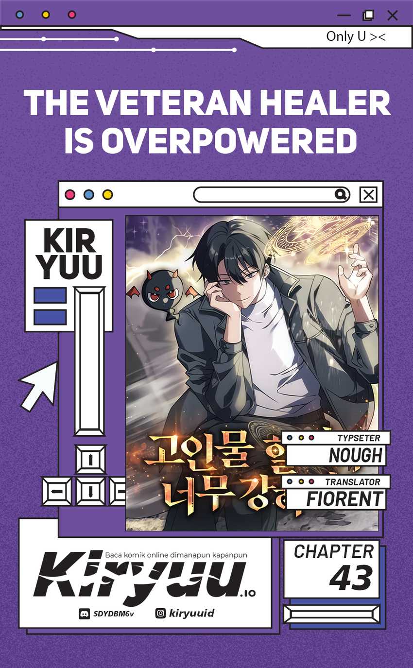 The Veteran Healer Is Overpowered Chapter 43 Bahasa Indonesia