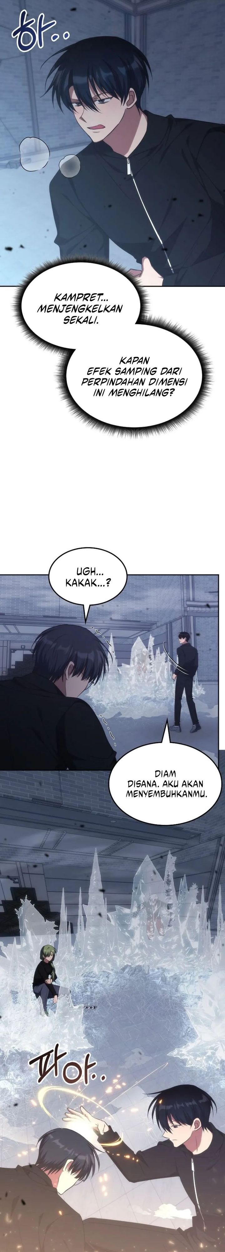 The Veteran Healer Is Overpowered Chapter 49 Bahasa Indonesia