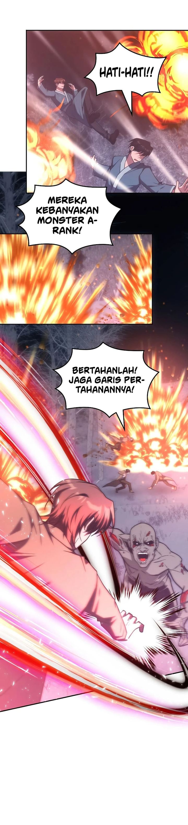 The Veteran Healer Is Overpowered Chapter 61 Bahasa Indonesia