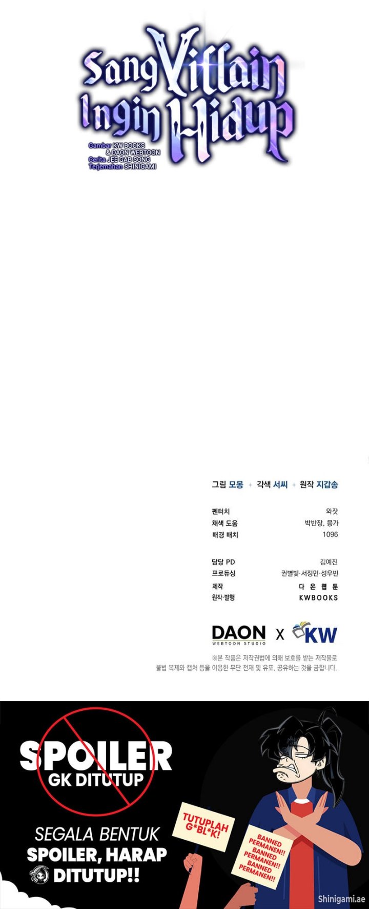 The Villain Wants To Live Chapter 35 Bahasa Indonesia