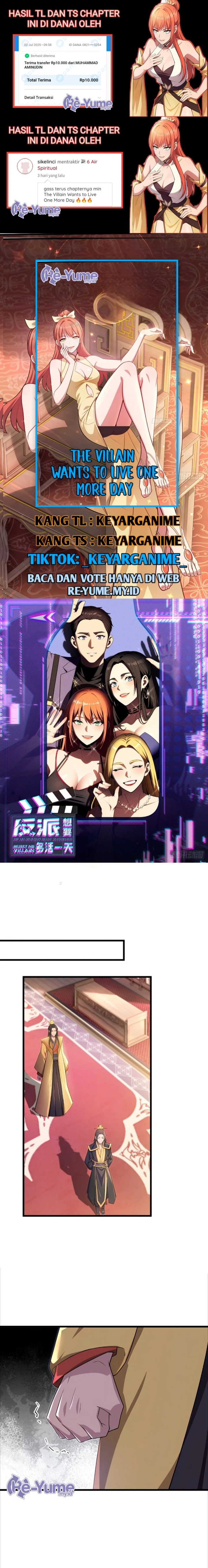 The Villain Wants to Live One More Day Chapter 39 Bahasa Indonesia