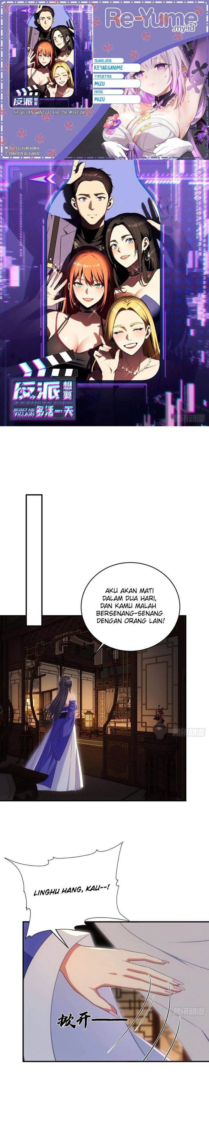 The Villain Wants to Live One More Day Chapter 44 Bahasa Indonesia