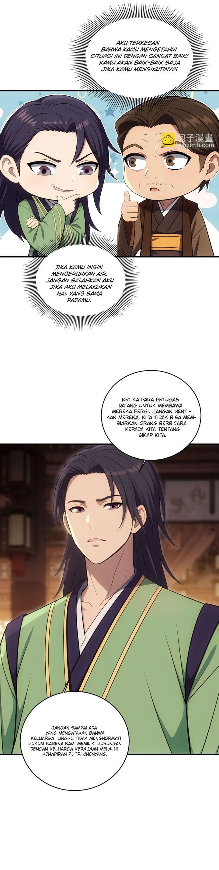 The Villain Wants to Live One More Day Chapter 44 Bahasa Indonesia