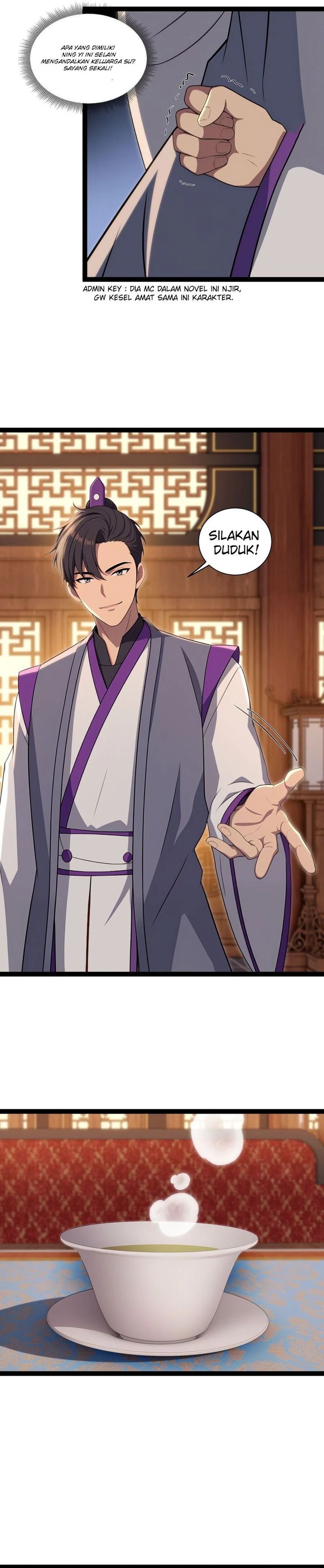 The Villain Wants to Live One More Day Chapter 45 Bahasa Indonesia