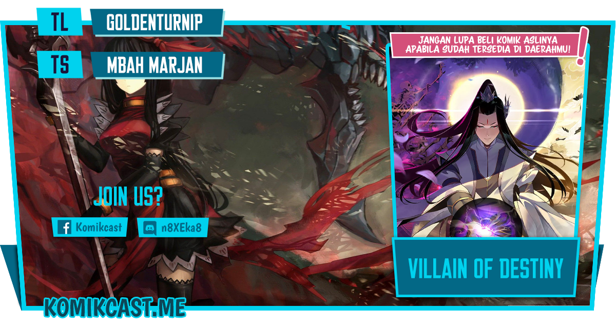 The Villain of Destiny Chapter 53 Bahasa Indonesia