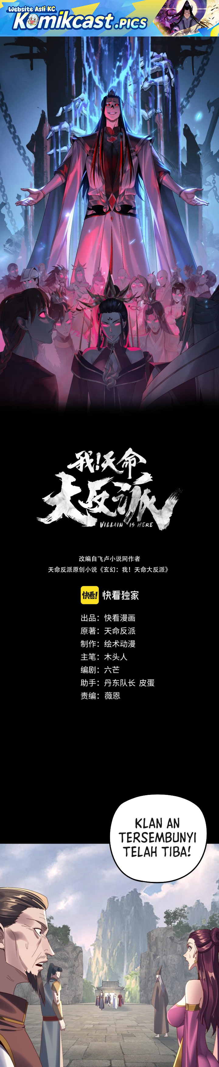 The Villain of Destiny Chapter 264 Bahasa Indonesia