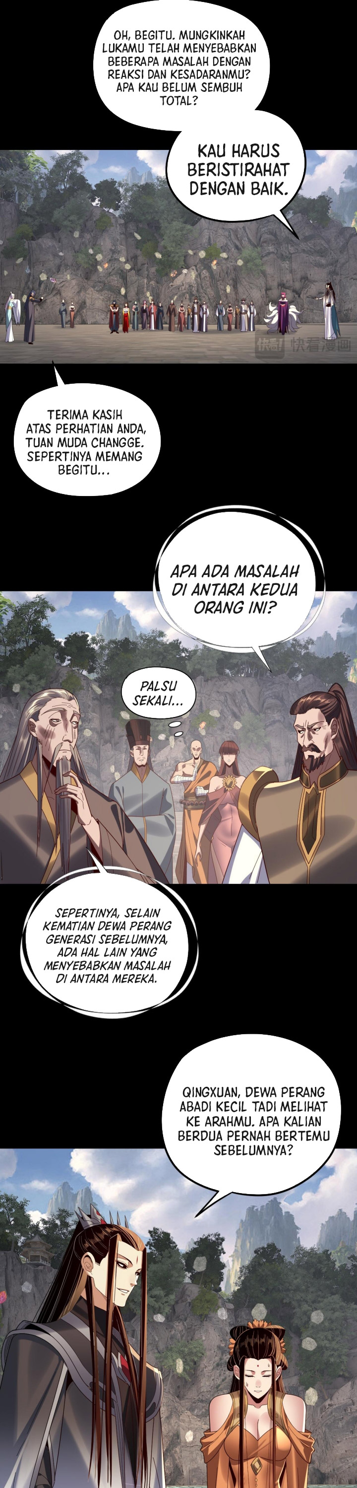 The Villain of Destiny Chapter 264 Bahasa Indonesia