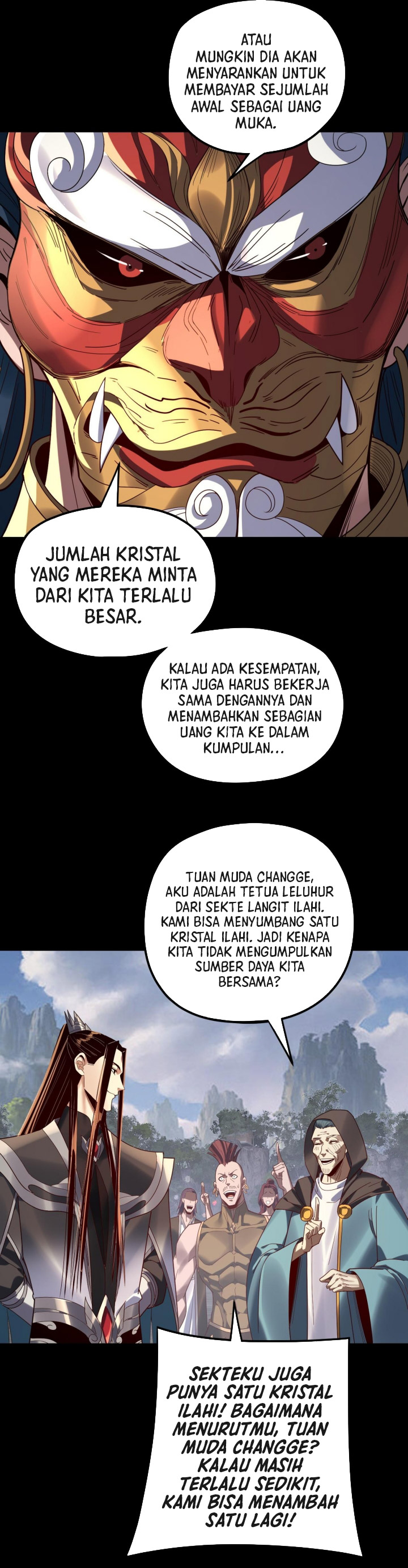 The Villain of Destiny Chapter 264 Bahasa Indonesia
