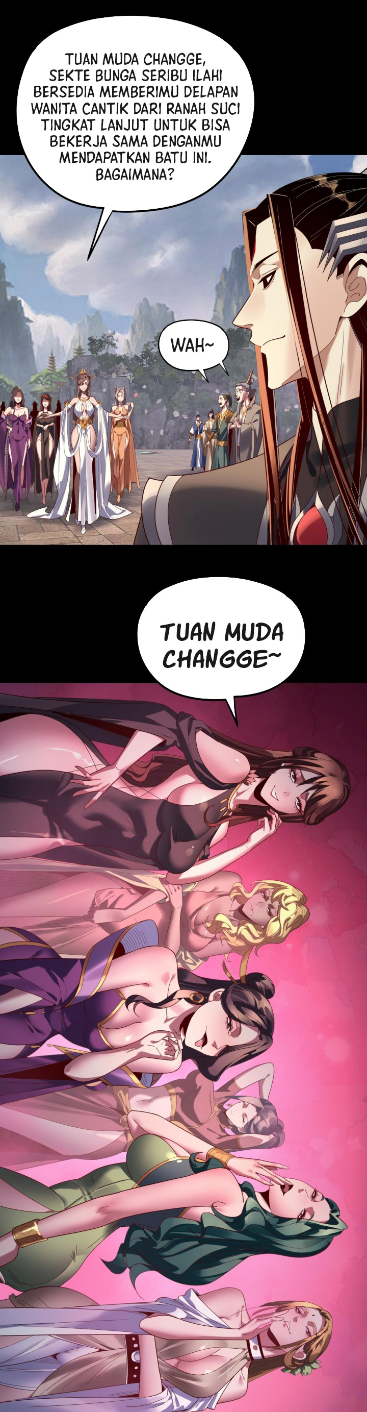 The Villain of Destiny Chapter 264 Bahasa Indonesia