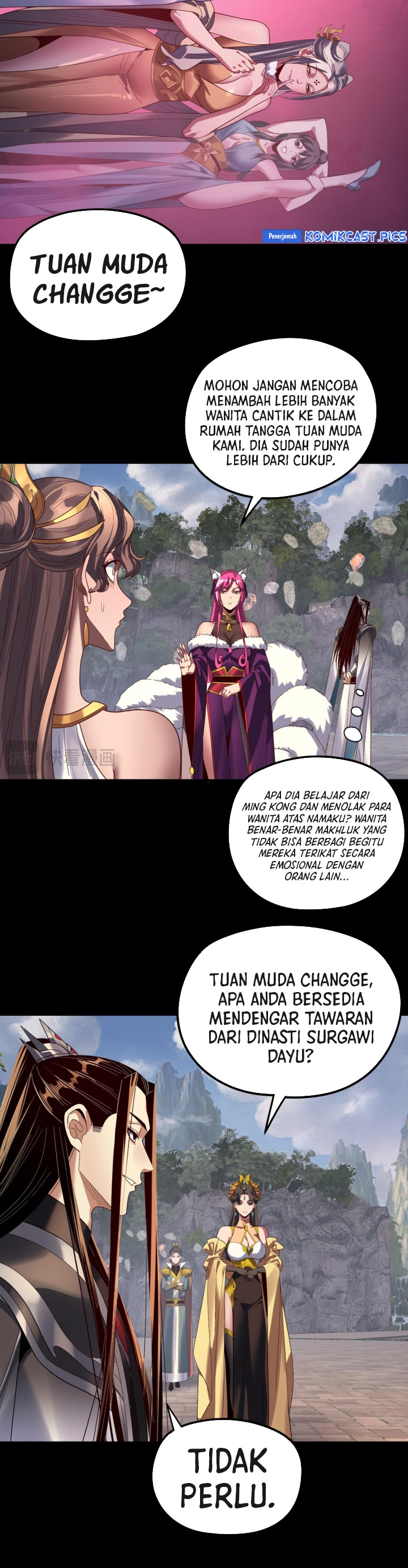 The Villain of Destiny Chapter 264 Bahasa Indonesia