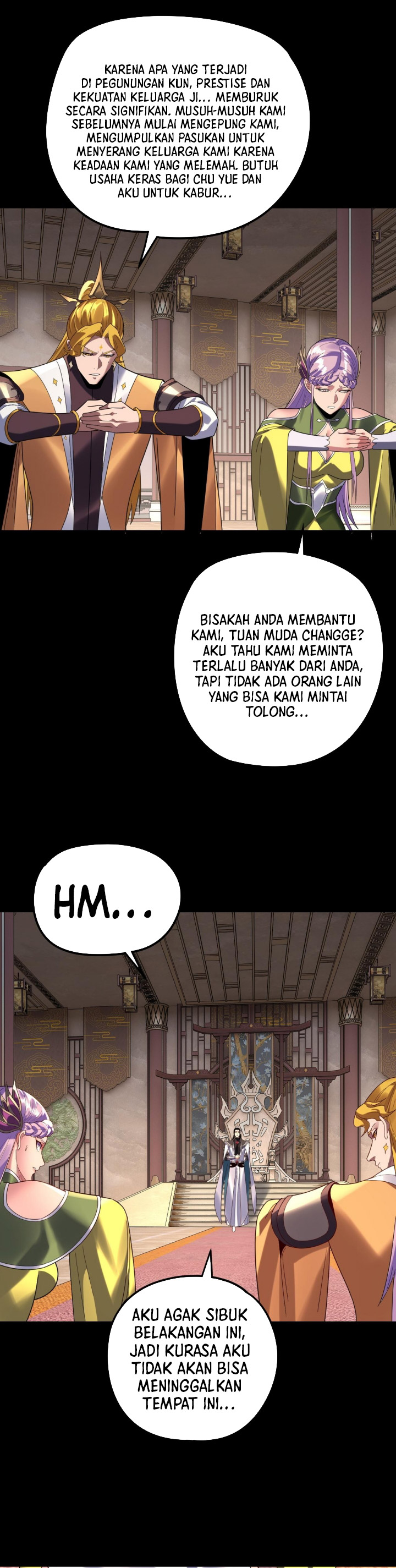 The Villain of Destiny Chapter 279 Bahasa Indonesia